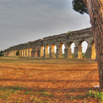 Why are Roman bridges and aqueducts still standing?