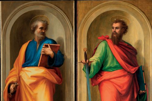 St. Peter and St. Paul by Raffaello